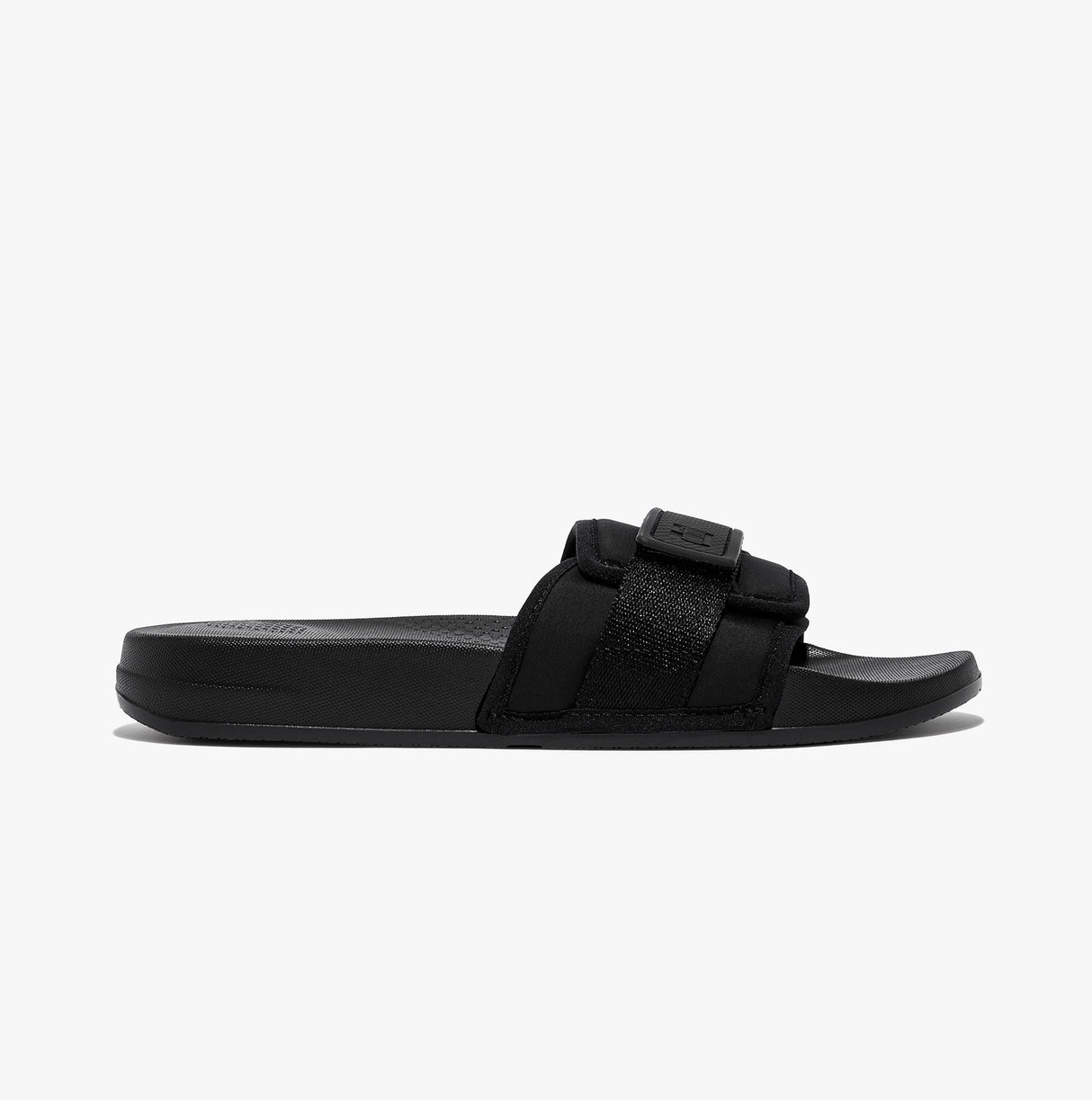 FitFlop iQUSHION ADJUSTABLE POOL Womens Slides All Black