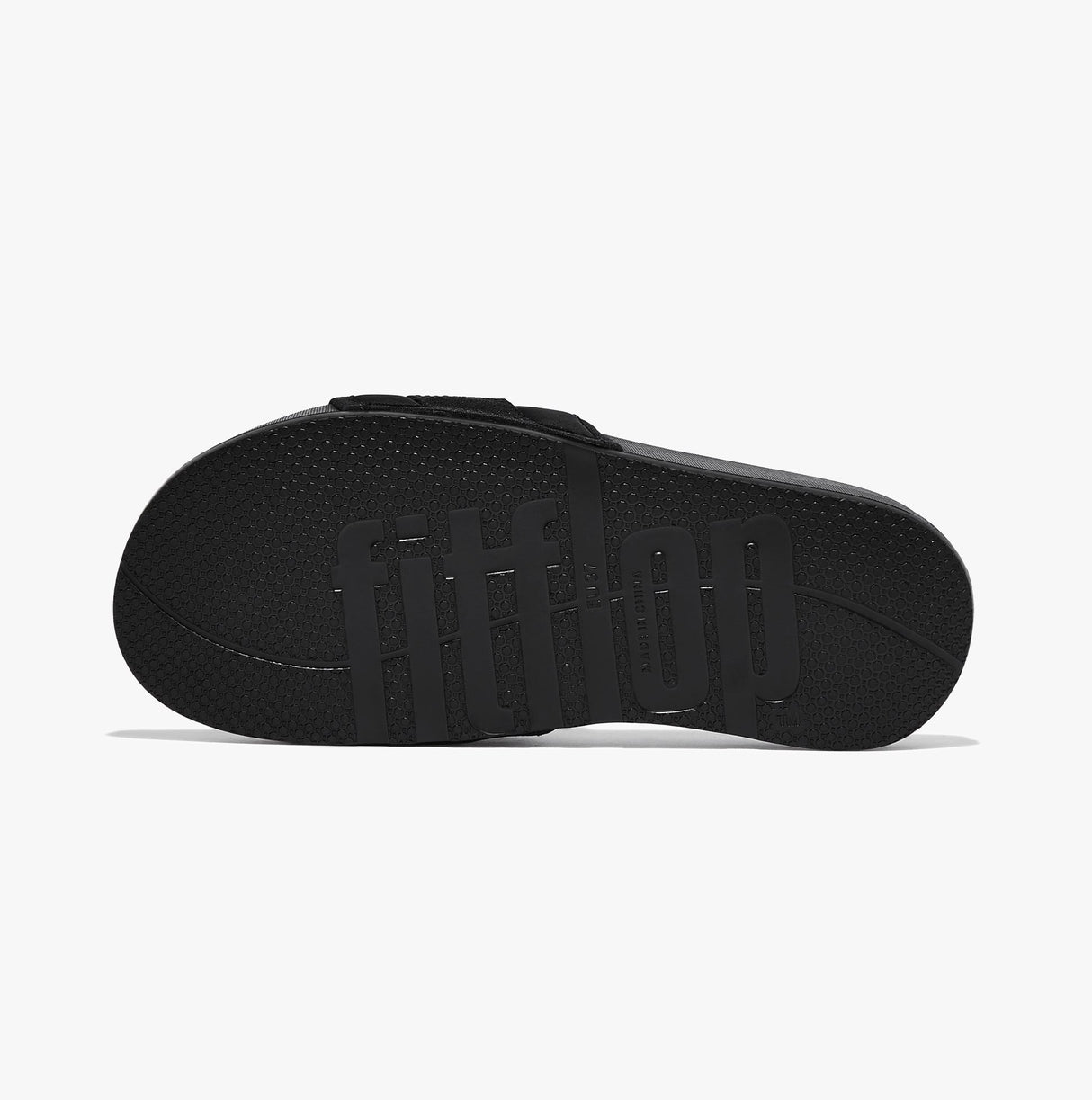 FitFlop iQUSHION ADJUSTABLE POOL Womens Slides All Black