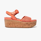 FitFlop ELOISE BACK-STRAP WEDGE Womens Sandals Sunshine Coral