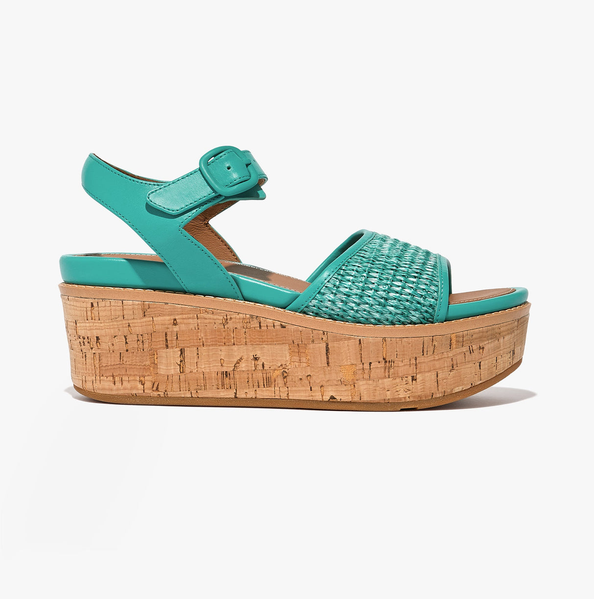 FitFlop ELOISE BACK-STRAP WEDGE Womens Sandals Tahiti Blue