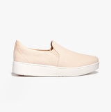 FitFlop RALLY CANVAS SLIP-ON SKATE Womens Trainers Rose Foam