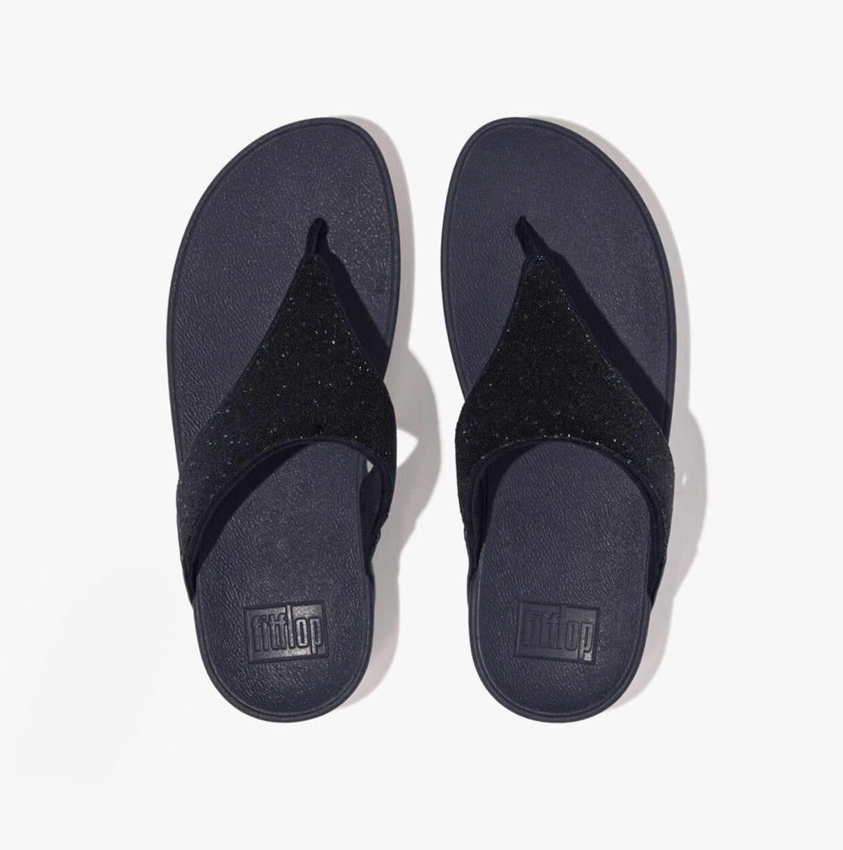 FitFlop LULU OPUL Womens Toe-Post Sandals Midnight Navy