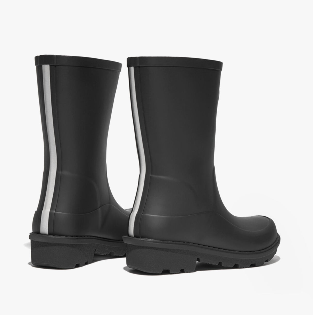 FitFlop WONDERWELLY Kids Rain Boots Black