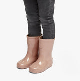 FitFlop WONDERWELLY Kids Rain Boots Rose Gold