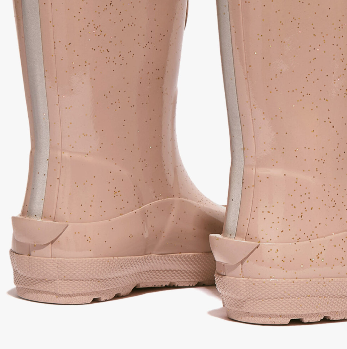 FitFlop WONDERWELLY Kids Rain Boots Rose Gold