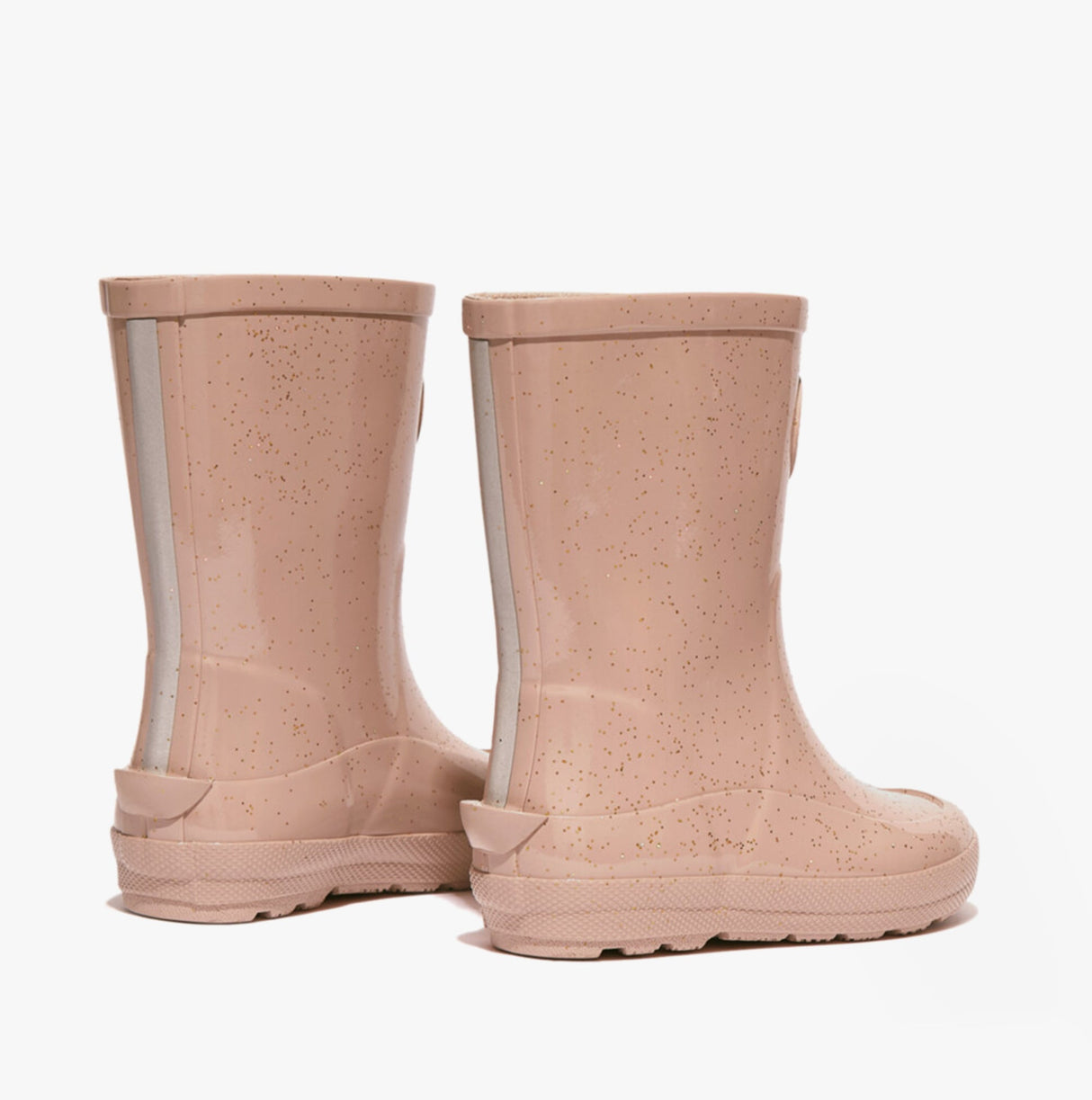 FitFlop WONDERWELLY Kids Rain Boots Rose Gold