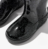 FitFlop WONDERWELLY Kids Rain Boots Black Glitter
