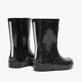 FitFlop WONDERWELLY Kids Rain Boots Black Glitter