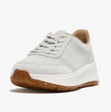 FitFlop F-MODE e01 KNIT FLATFORM Womens Trainers Tiptoe Grey