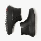 FitFlop F-MODE FLATFORM Womens Zip Ankle Boots All Black