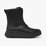FitFlop F-MODE FLATFORM Womens Ankle Boots All Black