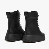 FitFlop F-MODE FLATFORM Womens Ankle Boots All Black