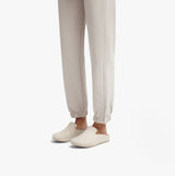 FitFlop CHRISSIE II HAUS E01 Womens Felt Slippers Ivory