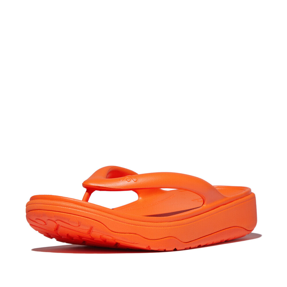 FitFlop RELIEFF RECOVERY Womens Toe Post Sandals Pop Orange