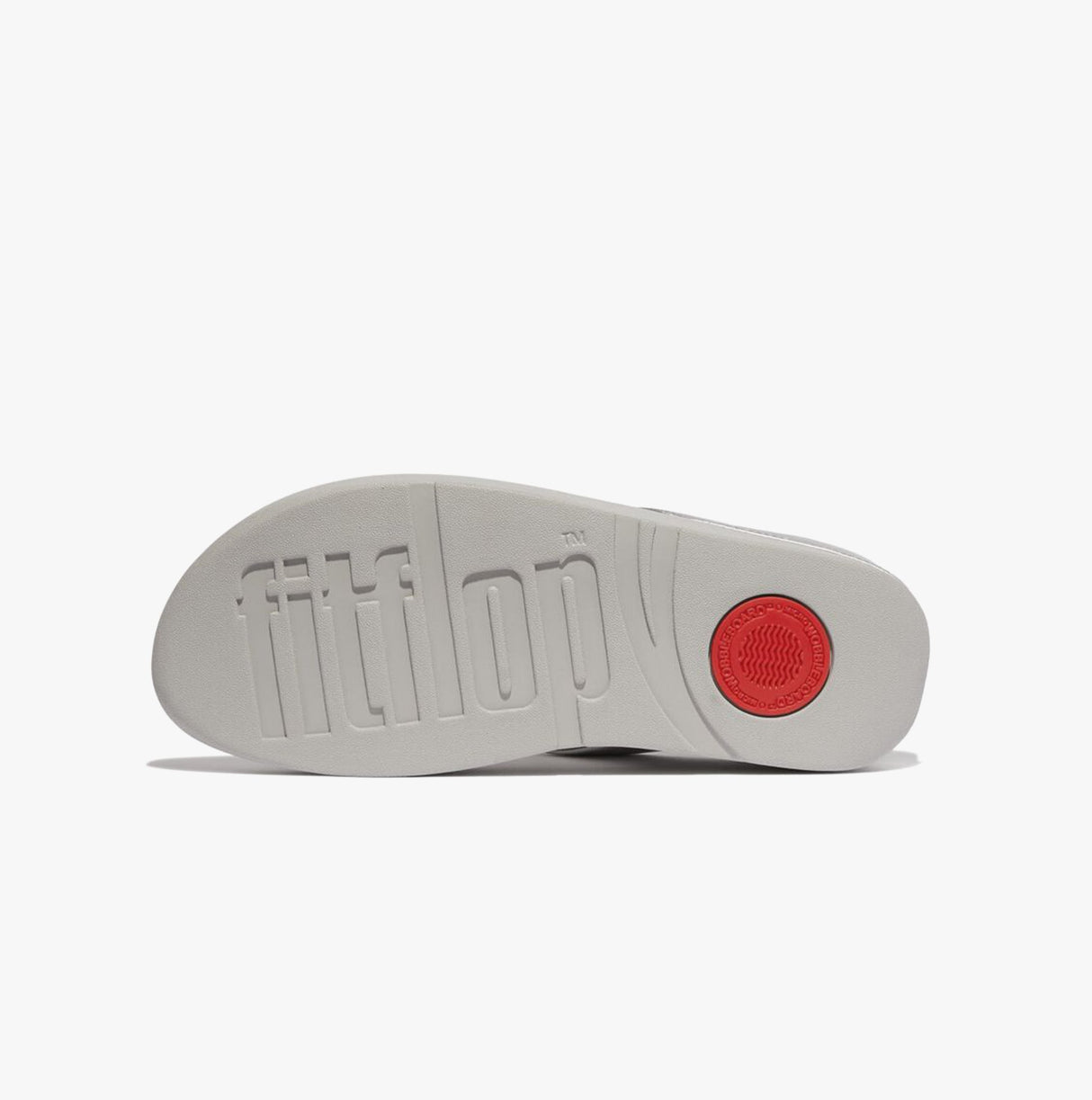 FitFlop FINO BAUBLE-BEAD Womens Toe Post Sandals Silver