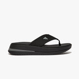 FitFlop SURFF TWO-TONE WEBBING Womens Toe Post Black