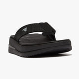 FitFlop SURFF TWO-TONE WEBBING Womens Toe Post Black