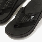 FitFlop SURFF TWO-TONE WEBBING Womens Toe Post Black