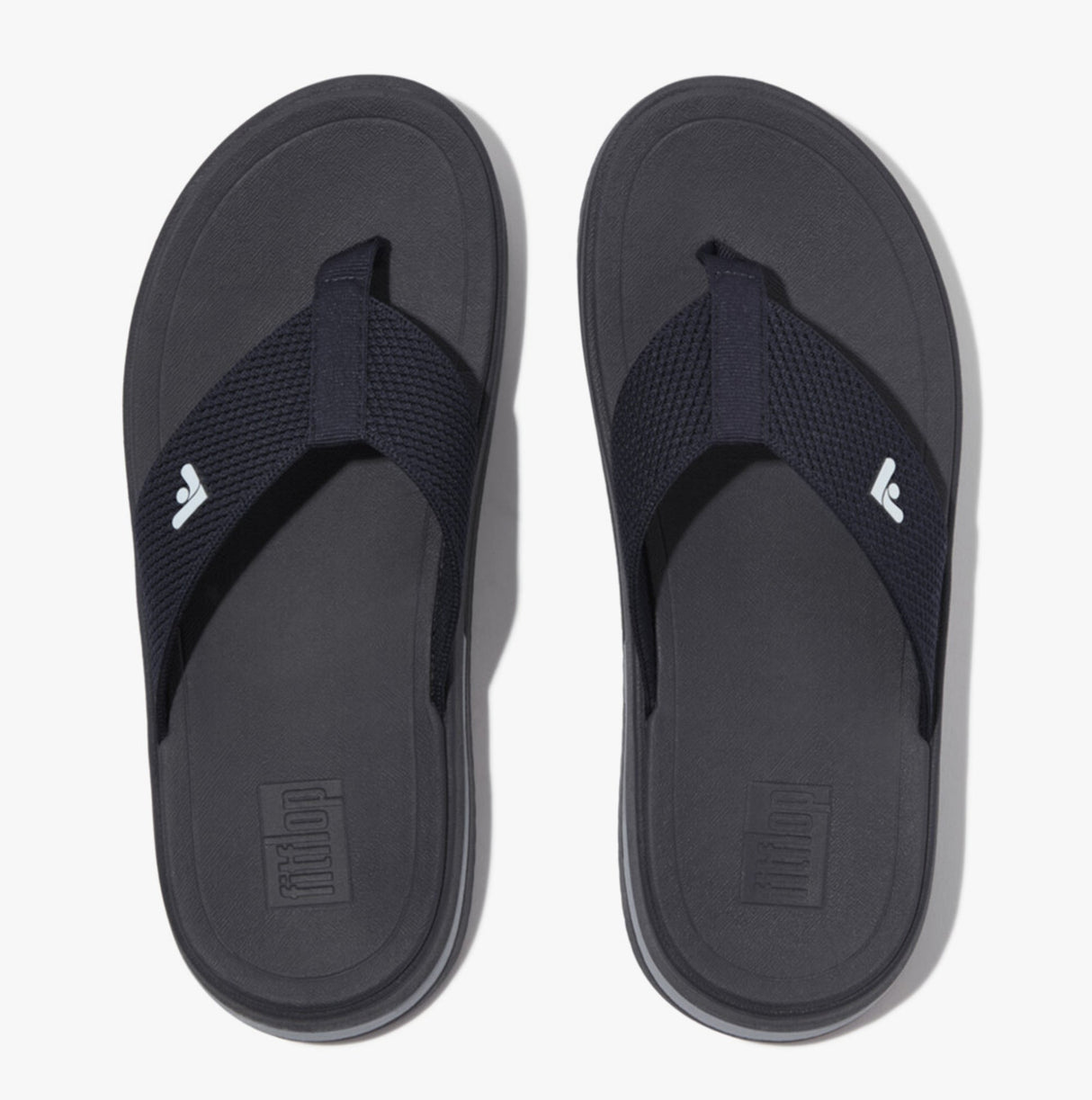 FitFlop SURFF TWO-TONE WEBBING Womens Toe Post Midnight Navy