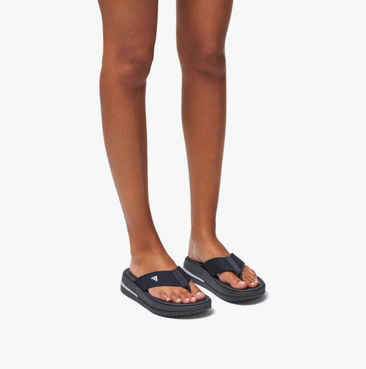 FitFlop SURFF TWO-TONE WEBBING Womens Toe Post Midnight Navy