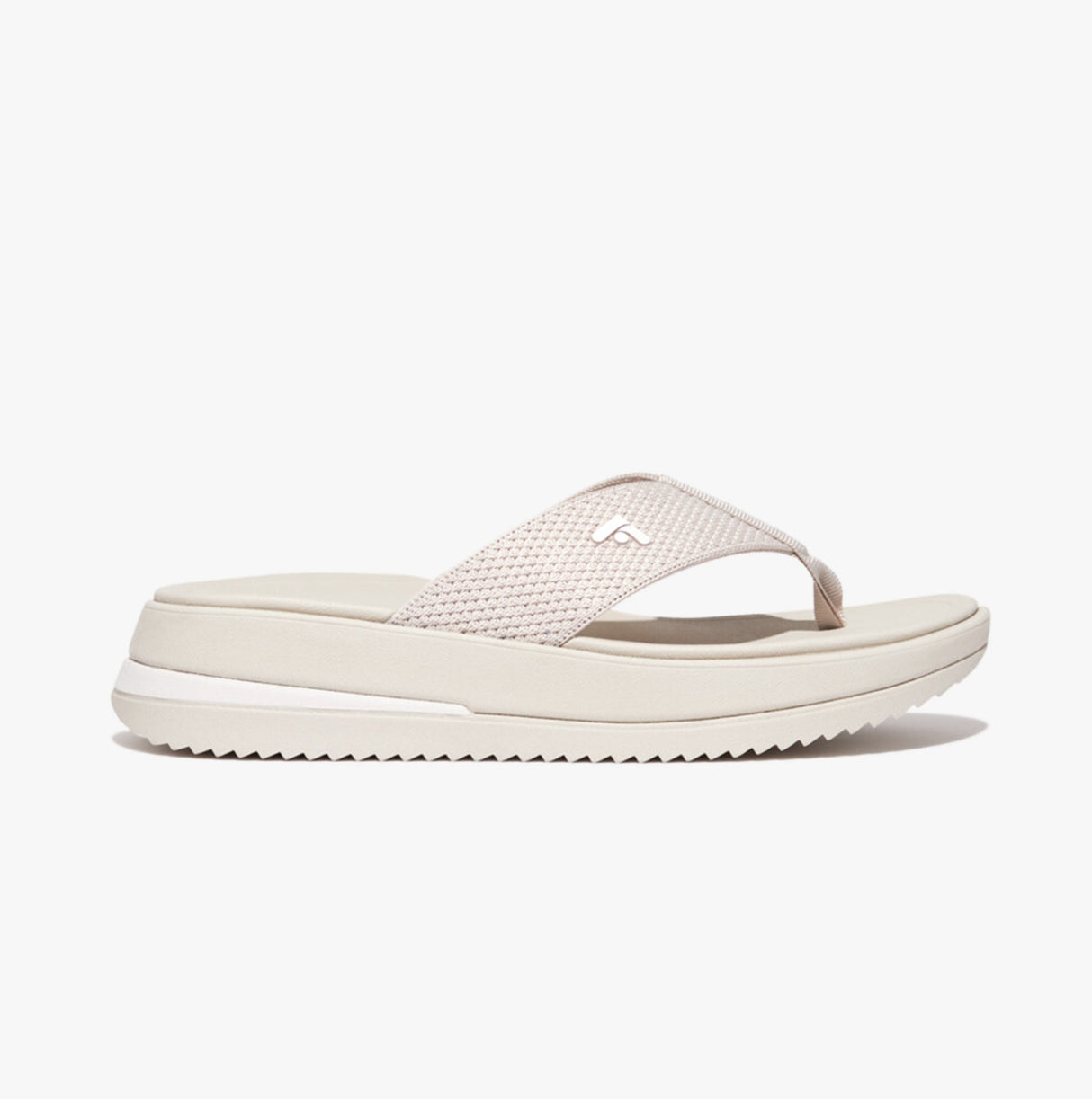 FitFlop SURFF TWO-TONE WEBBING Womens Toe Post Paris Beige