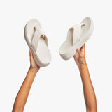 FitFlop SURFF TWO-TONE WEBBING Womens Toe Post Paris Beige