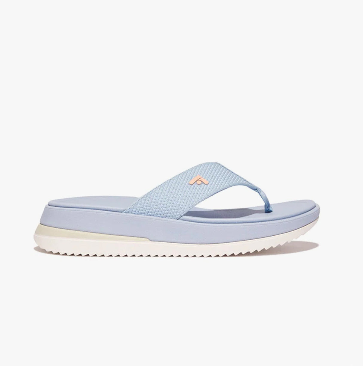 FitFlop SURFF TWO-TONE WEBBING Womens Toe Post Skywash Blue