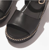 FitFlop ELOISE BACK STRAP Womens Espadrille Black