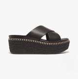 FitFlop ELOISE WEDGE Womens Espadrille Black