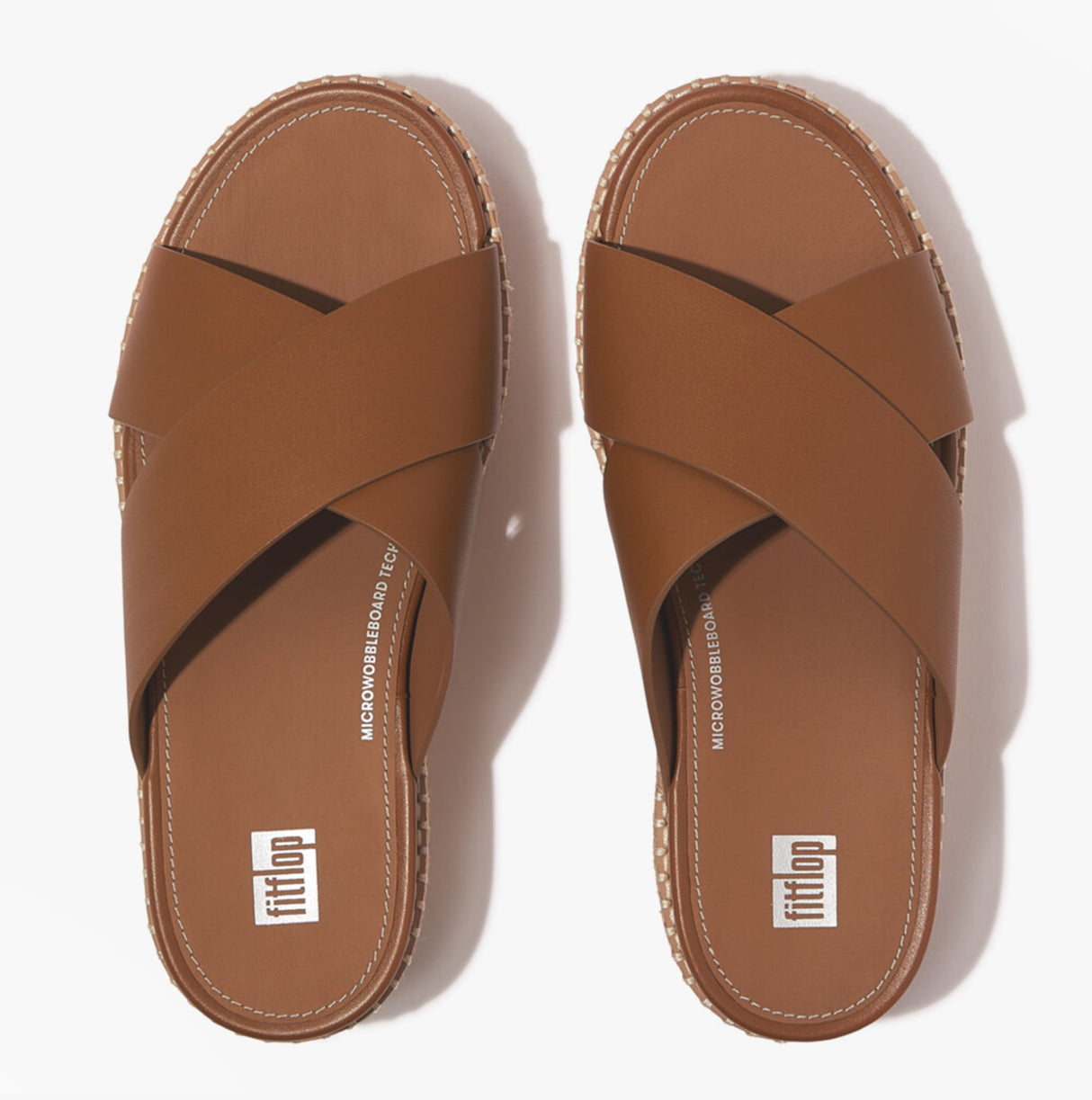 FitFlop ELOISE WEDGE Womens Espadrille Light Tan