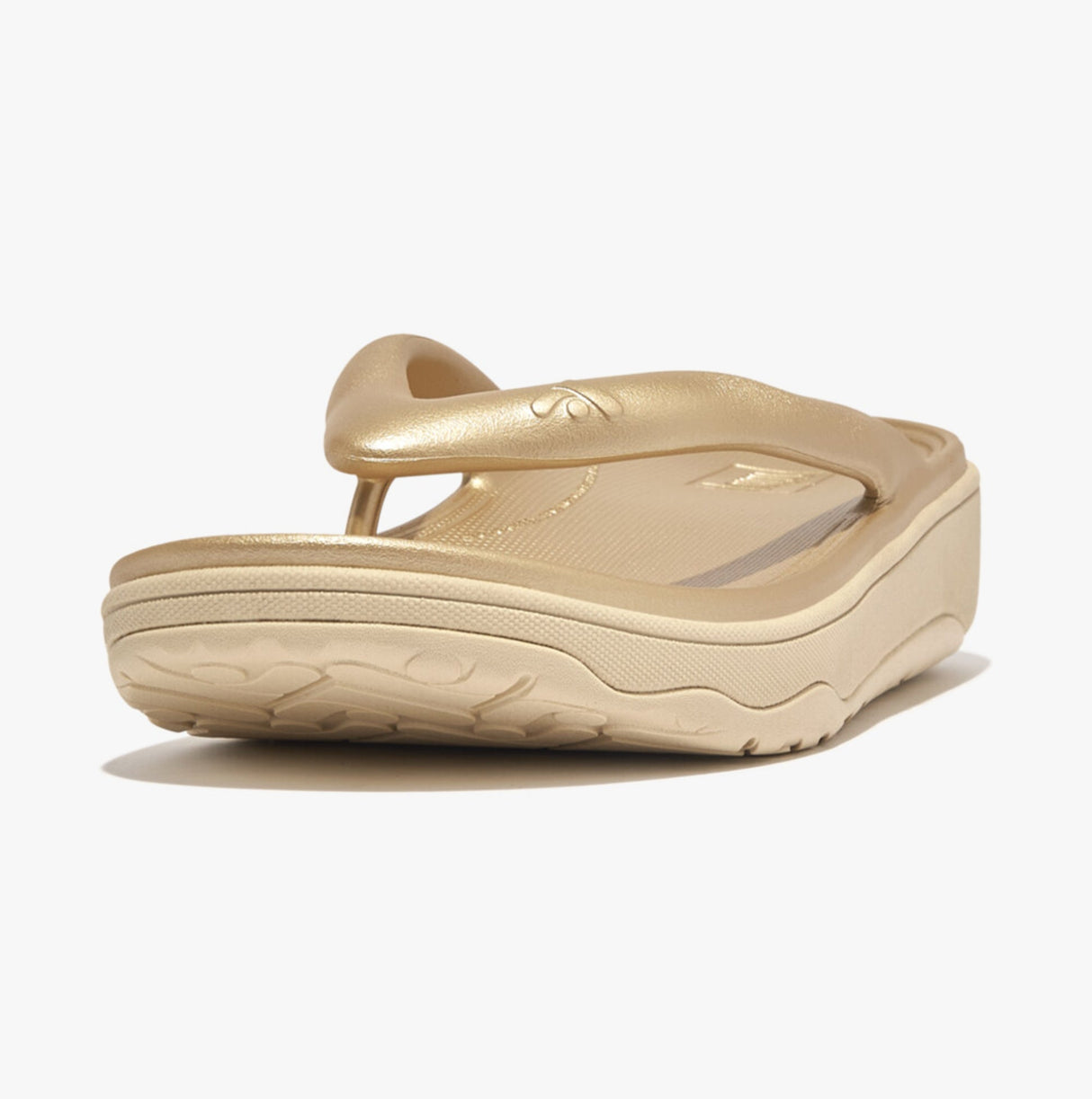 FitFlop RELIEFF METALLIC RECOVERY Womens Toe Post Gold