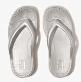 FitFlop RELIEFF METALLIC RECOVERY Womens Toe Post Silver