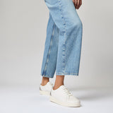 FitFlop RALLY CRYSTAL-BACKTAB Womens Trainers Urban White/Silver