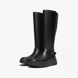 FitFlop F-MODE Womens Boots Black