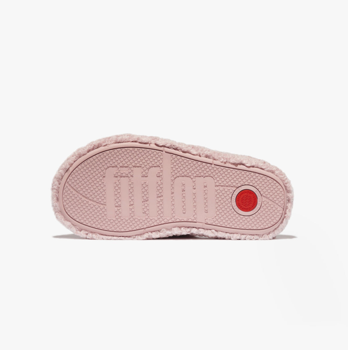 FitFlop iQUSHION D-LUXE Womens Mule Slippers Dusky Pink