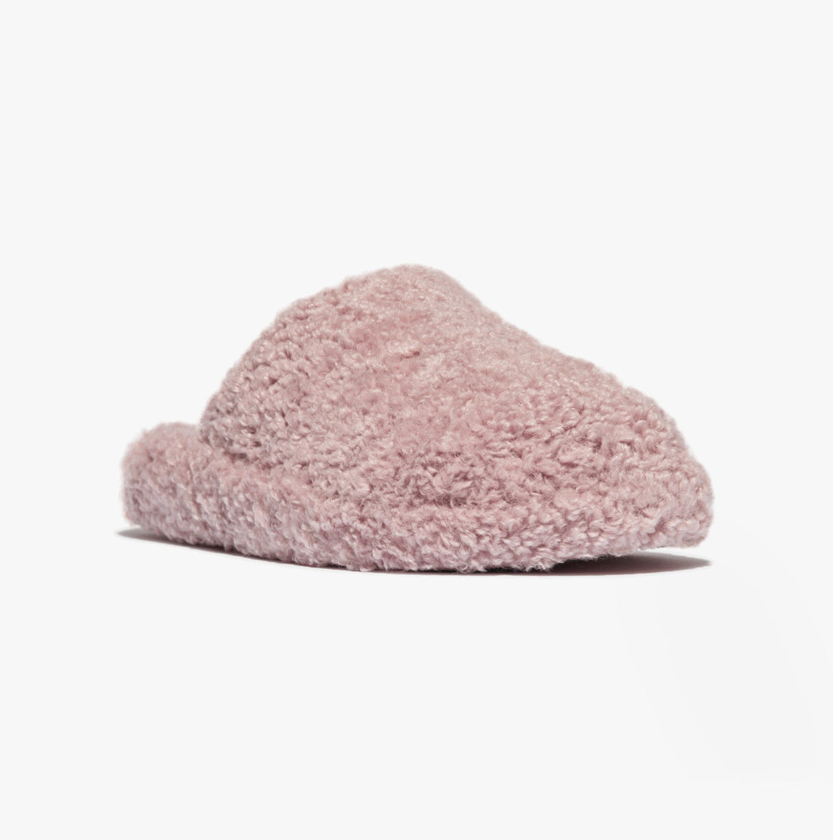 FitFlop iQUSHION D-LUXE Womens Mule Slippers Dusky Pink