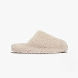 FitFlop iQUSHION D-LUXE Womens Mule Slippers Milk Ice