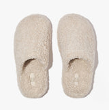 FitFlop iQUSHION D-LUXE Womens Mule Slippers Milk Ice