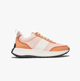 FitFlop F-MODE FLOW Womens Trainers Peachy/Clay Pink Mix