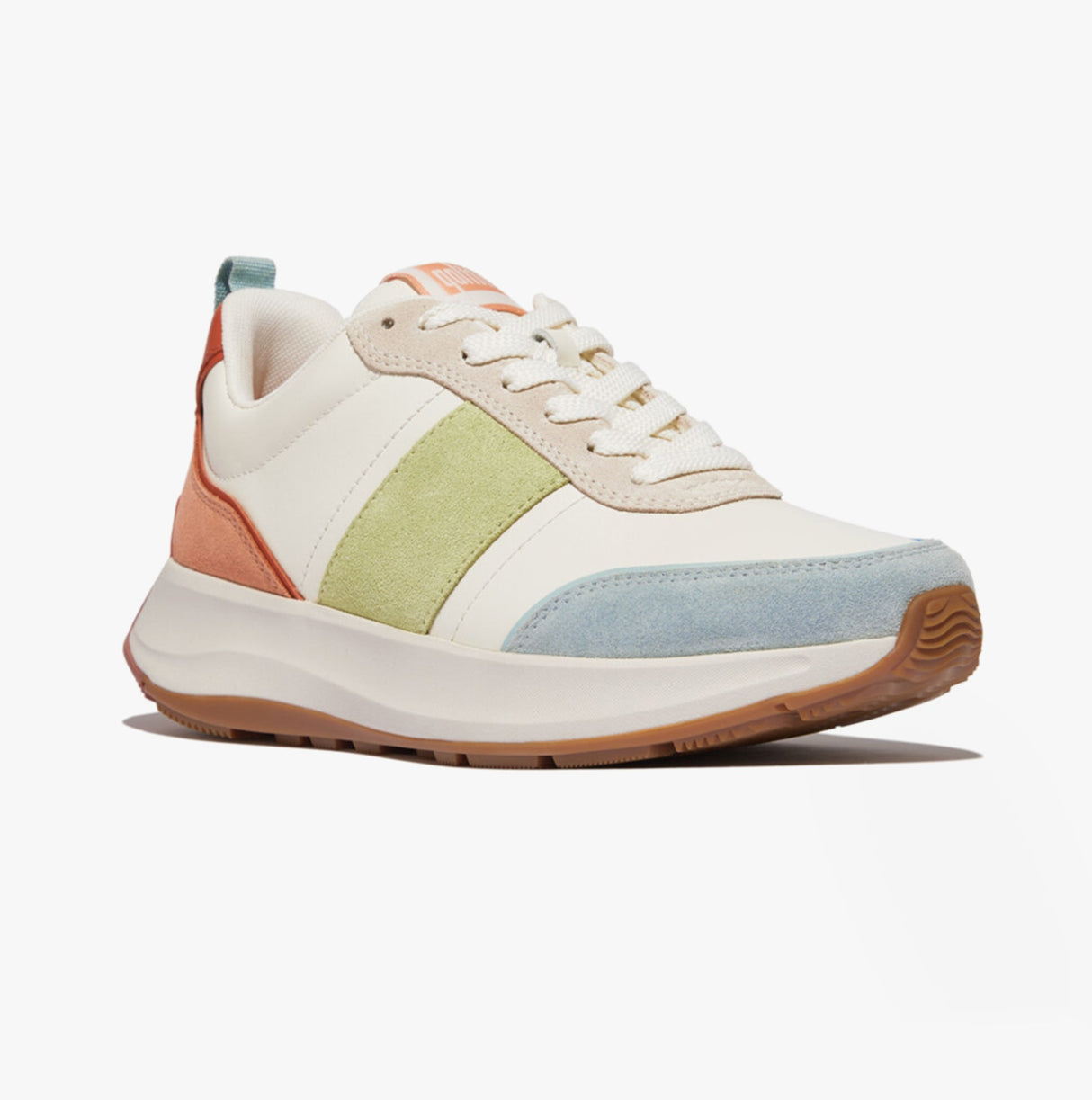 FitFlop F-MODE Womens Trainers Apricot Mix