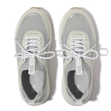 FitFlop F-MODE  SUEDE/KNIT Womens Trainers Urban White/French Grey