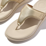 FitFlop F-MODE GO Womens Toe Post Sandals Platino