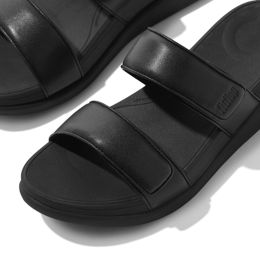 FitFlop F-MODE GO Womens Slides All Black