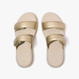 FitFlop F-MODE GO Womens Slides Platino