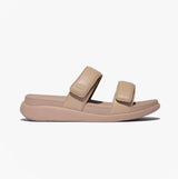 FitFlop F-MODE GO Womens Slides Classic Beige