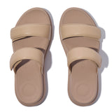 FitFlop F-MODE GO Womens Slides Classic Beige