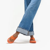 FitFlop F-MODE GO Womens Flip Flops Satsuma