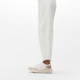 FitFlop F-MODE LEATHER Womens Trainers Urban White/Platino