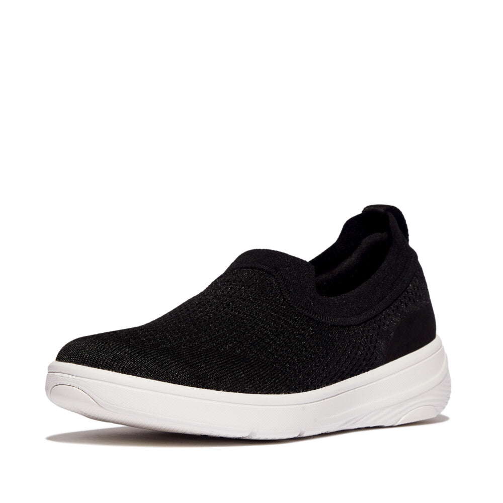FitFlop SUPER-Q KNIT Womens Trainers Black