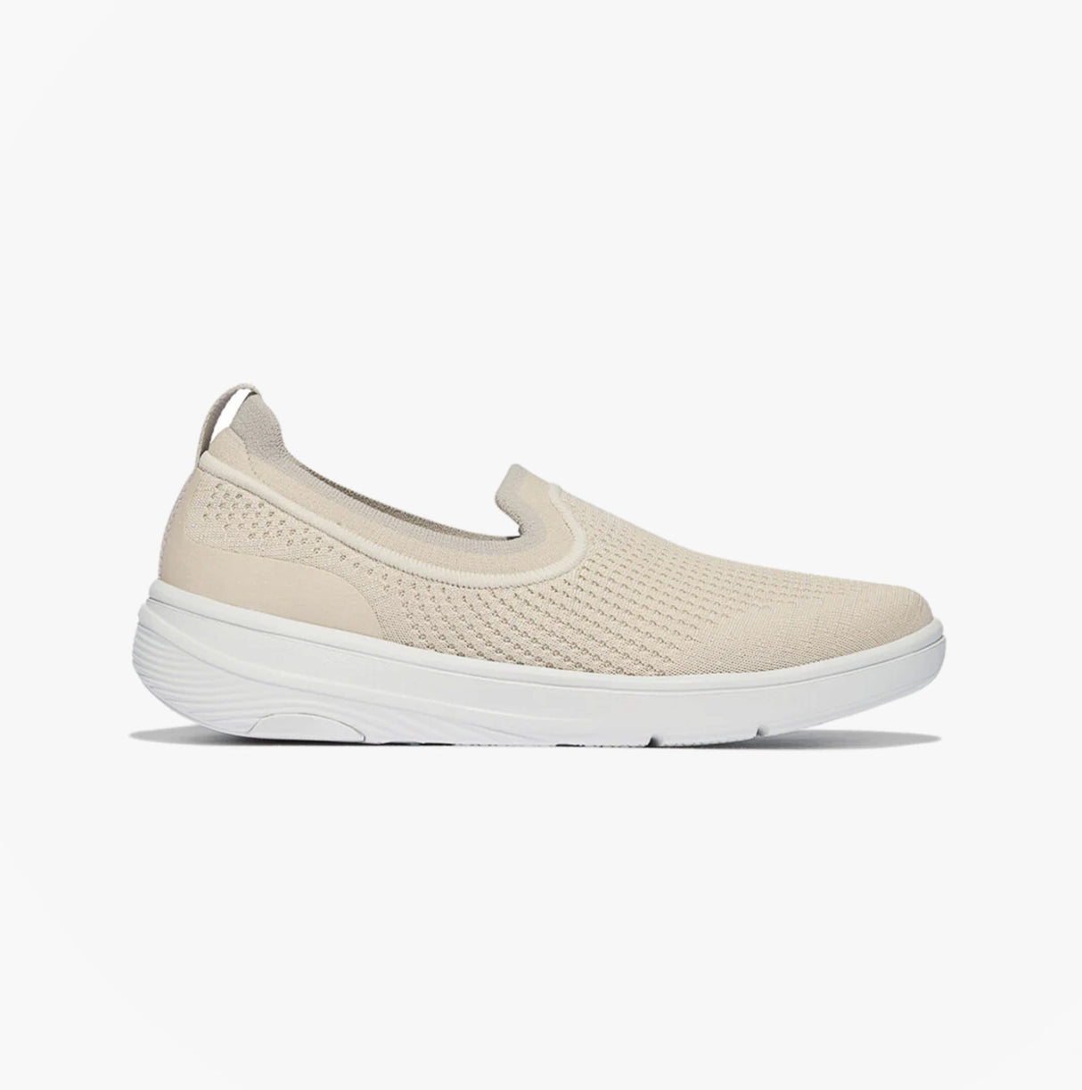 FitFlop SUPER-Q KNIT Womens Trainers Paris Beige
